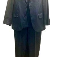 Abito elegante blu scuro. Tg. 48 drop 6R