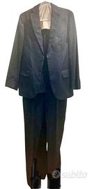 Abito elegante blu scuro. Tg. 48 drop 6R