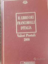 Libro francobolli con francobolli del 2000