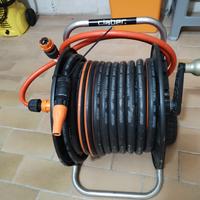 avvolgitubo alluminio  claber 