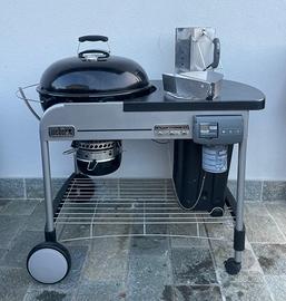 Weber Performer Deluxe GBS - a carbone accen gas
