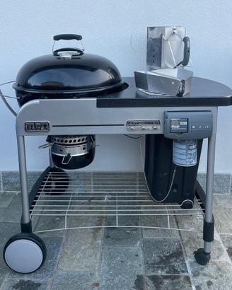 Weber Performer Deluxe GBS - a carbone accen gas