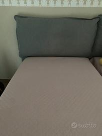 Letto singolo con contenitore +materasso