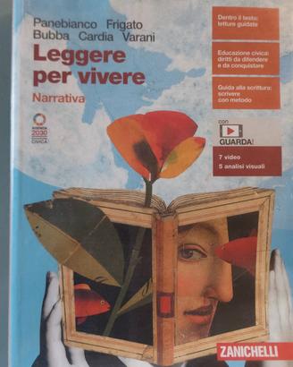 libro Leggere per vivere Narrativa 