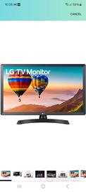 Flat TV LG -  28" HD Nero