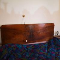 Camera matrimoniale legno noce