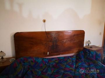Camera matrimoniale legno noce