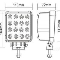 Faro supplementare LED Auto,Suv,Camper,Barca