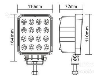 Faro supplementare LED Auto,Suv,Camper,Barca