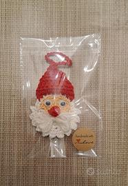 Babbo Natale decorazione fatto a mano ad uncinetto