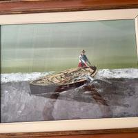 Pescatore cin barca Giuseppe Generali