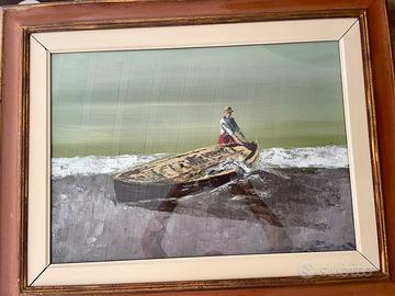 Pescatore cin barca Giuseppe Generali