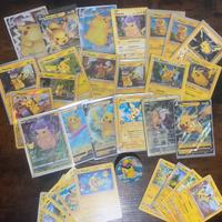 Carte pokemon lotto Pikachu+spilla Pikachu