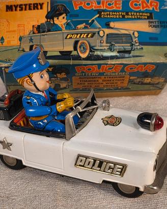 Auto polizia a batteria anni '50 Nomura-Giappone 