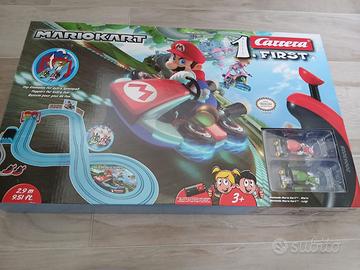 carrera first mario kart nuova, con celophane
