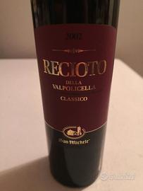 Recioto anno 2002 Cantina Società Agricola Monteci