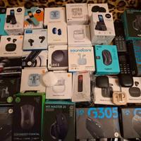 Lotto Mouse Gaming Cuffie Cellulari Gamepad
