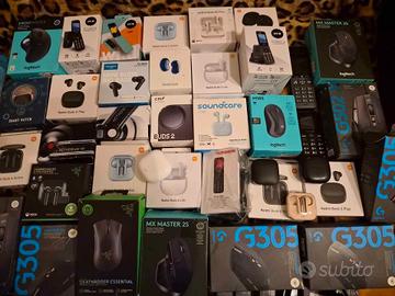 Lotto Mouse Gaming Cuffie Cellulari Gamepad