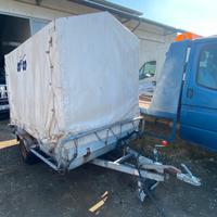 Carrrello porta moto quad centinato