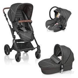 Trio brevi ,lettino, seggiolone, passeggino