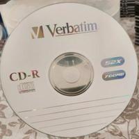 CD Verbatim 52x Vergini a 0,25€ ciascuno 