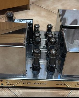 Amplificatore  a valvole EL34 25w classe A