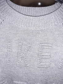 Maglione grigio ragazza