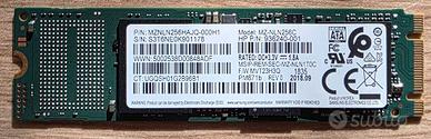 SSD Samsung 256GB come nuovo