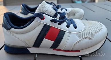 Sneakers Tommy Hilfiger n. 38 color bianco-blu