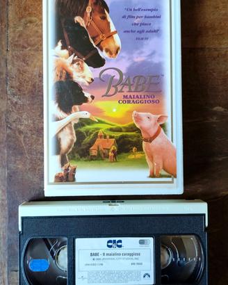 VHS Film BABE MAIALINO CORAGGIOSO 1995 