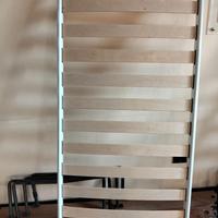 Reti singole con doghe in legno