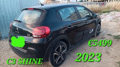 Citroen C3 SHINE INCIDENTATA SINISTRATA MONDIALCAR