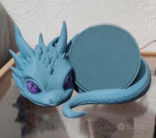 supporto holder drago per Alexa e Google mini