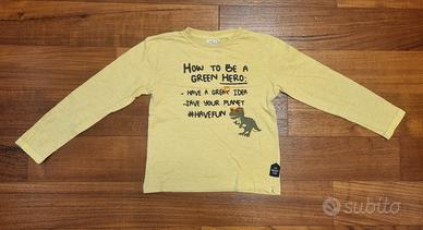 Maglietta maniche lunghe OVS 6/7 anni