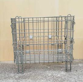 GABBIA METALLICA IMPILABILE PORTAOGGETTI / PORTAME