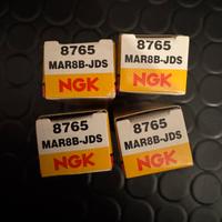 4 candele NGK 8765 (MAR8B-JDS) nuove per BMW