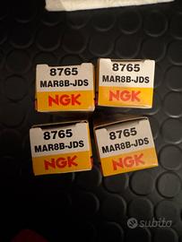 4 candele NGK 8765 (MAR8B-JDS) nuove per BMW