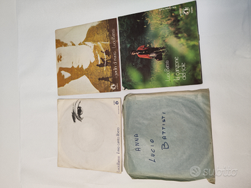 Vinile 45 giri Lucio battisti