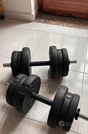 Manubri regolabili 30kg