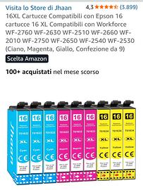 Cartucce compatibili Epson 