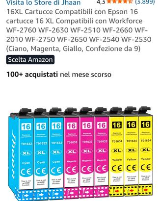 Cartucce compatibili Epson 