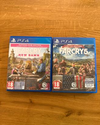 Set Giochi PlayStation 4 e 5 - Far Cry