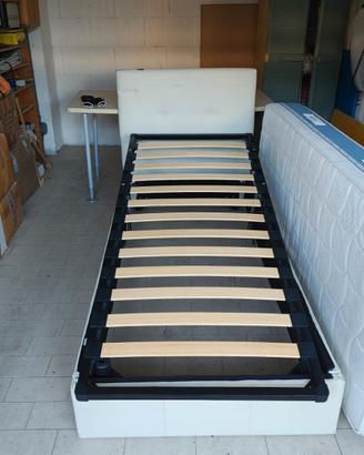 materasso più letto a contenitore  singolo