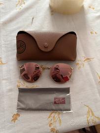Ray-Ban tondi specchiati