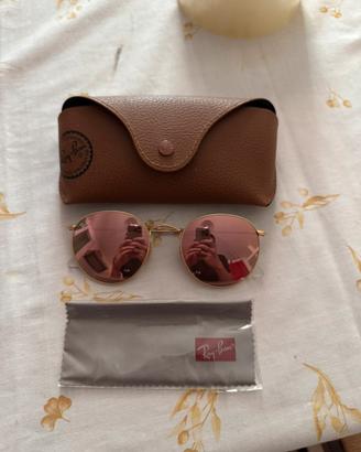 Ray-Ban tondi specchiati