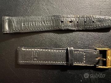 cinturino DS Certina con fibbia Certina dorata