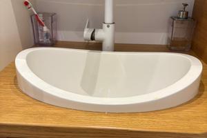 Lavello in vetroresina per barche come nuovo