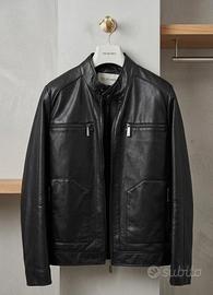 Giacca pelle Trussardi
