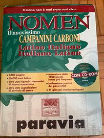 Dizionario latino Nomen Campanini Carboni
