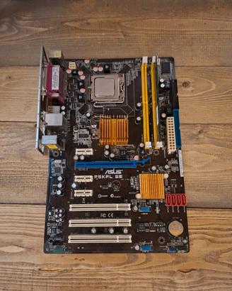 Scheda madre Asus P5KPL-SE + Cpu + Ram - Funzionan